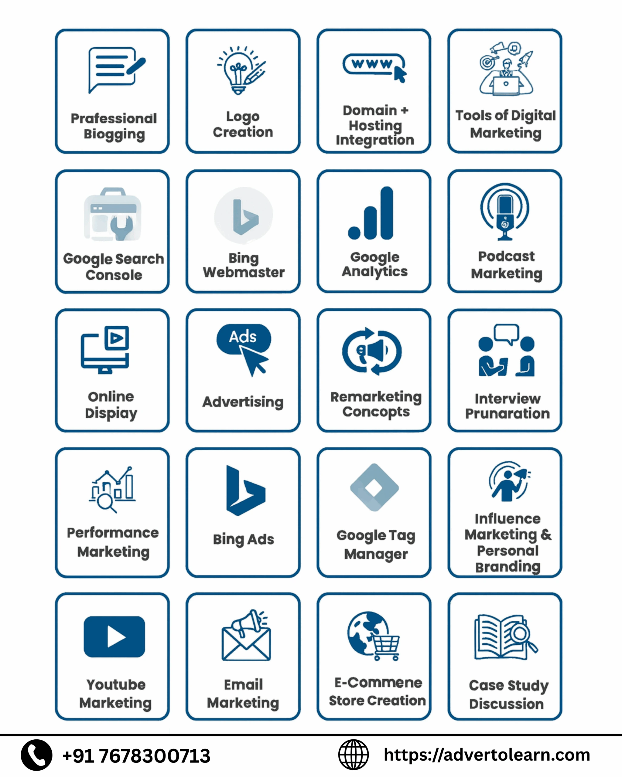 SEO training course syllabus modules